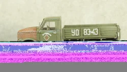 ТТ-4 Трактор трелевочный 1969г., красный, RTM 1:43