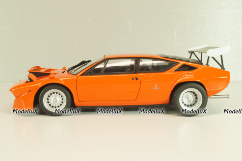 Lamborghini Urraco Rally 1974, orange, 08445PO, Kyosho 1:18