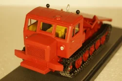 ТТ-4 Трактор трелевочный 1969г., красный, RTM 1:43