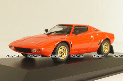 Lancia Stratos 1974, red, 940125020, Maxichamps 1:43