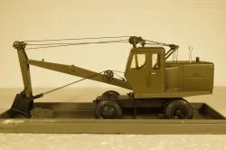  Э-302 троссовый экскаватор, 1957г., RTM 1:43