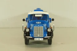 Mercedes-Benz L3500 truck with semi-trailer fuel tanker "Aral" 1937, blue/white, 18302, Premium Classixxs 1:43
