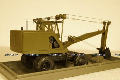  Э-302 троссовый экскаватор, 1957г., RTM 1:43