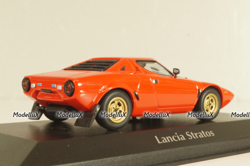 Lancia Stratos 1974, red, 940125020, Maxichamps 1:43