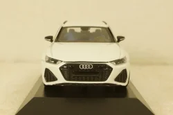 Audi RS6 Avant 2019, white metallic, 410018012, Minichamps 1:43