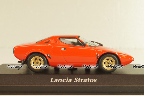 Lancia Stratos 1974, red, 940125020, Maxichamps 1:43