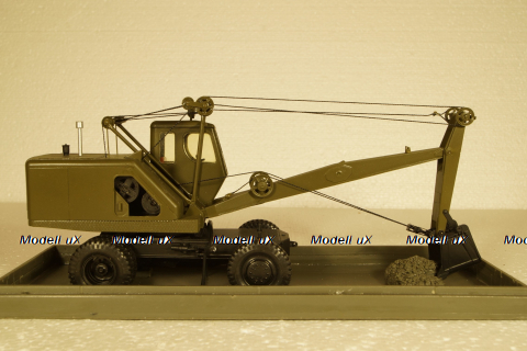  Э-302 троссовый экскаватор, 1957г., RTM 1:43