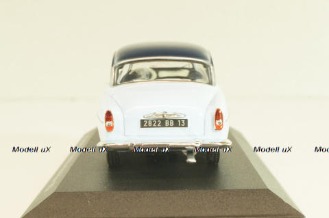 Simca Aronde Grand Large "Rue de la Paix" 1956, blue/dark blue, Les Belles Annees Simca #1, Altaya 1:43 