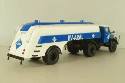 Mercedes-Benz L3500 truck with semi-trailer fuel tanker "Aral" 1937, blue/white, 18302, Premium Classixxs 1:43