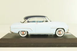 Simca Aronde Grand Large "Rue de la Paix" 1956, blue/dark blue, Les Belles Annees Simca #1, Altaya 1:43 