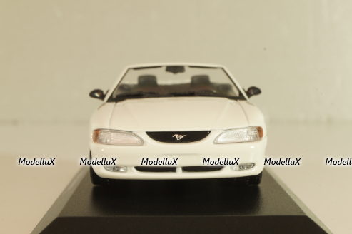 Ford Mustang Cabriolet 1994, white, 940085631, Maxichamps 1:43