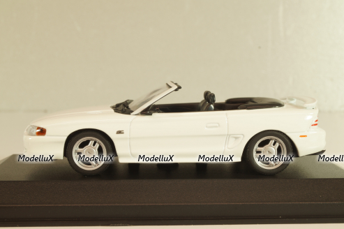 Ford Mustang Cabriolet 1994, white, 940085631, Maxichamps 1:43