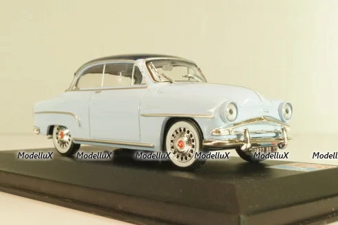 Simca Aronde Grand Large "Rue de la Paix" 1956, blue/dark blue, Les Belles Annees Simca #1, Altaya 1:43 