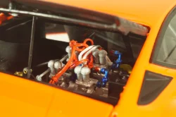 Lamborghini Urraco Rally 1974, orange, 08445PO, Kyosho 1:18