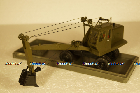  Э-302 троссовый экскаватор, 1957г., RTM 1:43