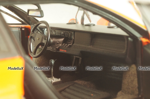 Lamborghini Urraco Rally 1974, orange, 08445PO, Kyosho 1:18