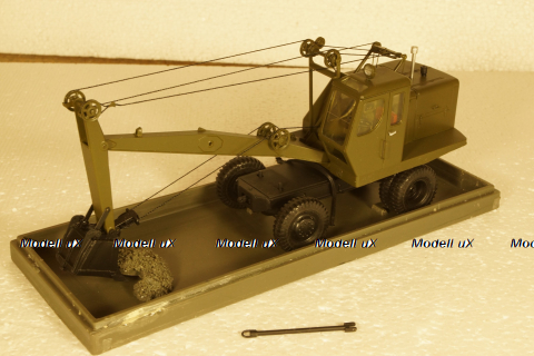  Э-302 троссовый экскаватор, 1957г., RTM 1:43
