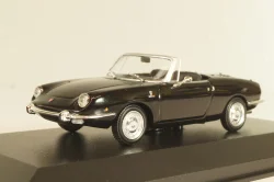 Fiat 850 Sport Spider 1968, black, 940121231, Maxichamps 1:43