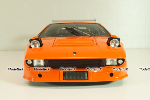 Lamborghini Urraco Rally 1974, orange, 08445PO, Kyosho 1:18