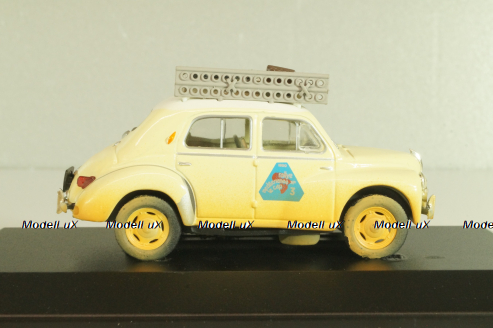 Renault 4CV Berline type R1062  #3 Rally Mediterranee Le Cap 1950, Eligor 1:43