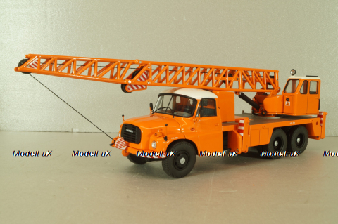 Tatra T148 crane truck 1976, orange, 12875, Premium Classixxs 1:43