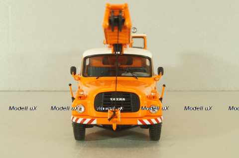 Tatra T148 crane truck 1976, orange, 12875, Premium Classixxs 1:43