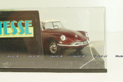 Citroen DS 19 1956, dark red/white, VCC99021, Vitesse 1:43