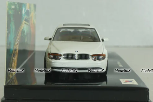 BMW 745i (E65) 2001, white, "Flavours of Asia", 80420393157, Minichamps 1:43