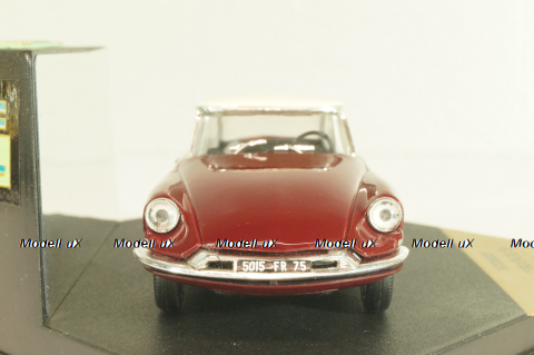 Citroen DS 19 1956, dark red/white, VCC99021, Vitesse 1:43