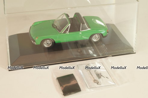 Volkswagen-Porsche 914/4 1972, green, 940065664, Maxichamps 1:43