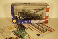 Freightliner FLA Road Ranger Towing 1987, black, American Trucks, France #3,  Altaya  1:43