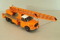 Tatra T148 crane truck 1976, orange, 12875, Premium Classixxs 1:43
