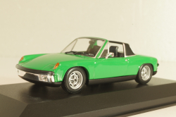 Volkswagen-Porsche 914/4 1972, green, 940065664, Maxichamps 1:43