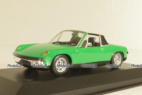 Volkswagen-Porsche 914/4 1972, green, 940065664, Maxichamps 1:43