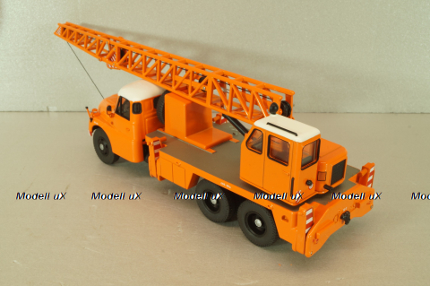 Tatra T148 crane truck 1976, orange, 12875, Premium Classixxs 1:43