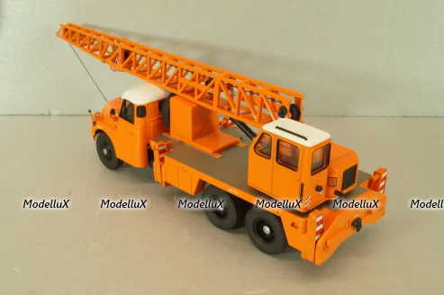 Tatra T148 crane truck 1976, orange, 12875, Premium Classixxs 1:43
