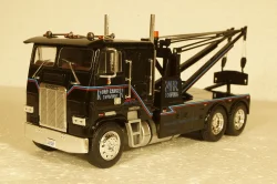 Freightliner FLA Road Ranger Towing 1987, black, American Trucks, France #3,  Altaya  1:43