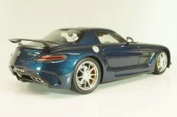 Mercedes-Benz SLS AMG Black series 2013, blue metallic, 110033026, Minichamps 1:18