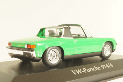 Volkswagen-Porsche 914/4 1972, green, 940065664, Maxichamps 1:43