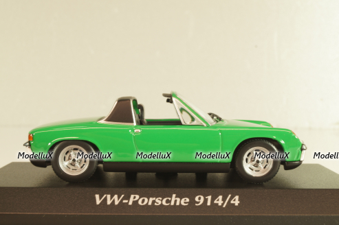 Volkswagen-Porsche 914/4 1972, green, 940065664, Maxichamps 1:43