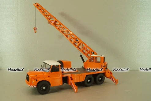 Tatra T148 crane truck 1976, orange, 12875, Premium Classixxs 1:43