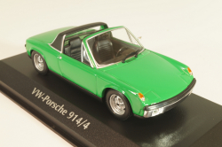Volkswagen-Porsche 914/4 1972, green, 940065664, Maxichamps 1:43