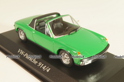Volkswagen-Porsche 914/4 1972, green, 940065664, Maxichamps 1:43