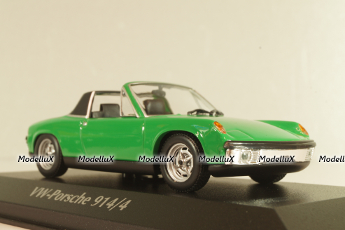 Volkswagen-Porsche 914/4 1972, green, 940065664, Maxichamps 1:43