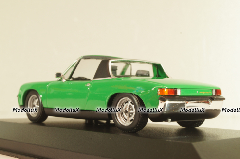 Volkswagen-Porsche 914/4 1972, green, 940065664, Maxichamps 1:43