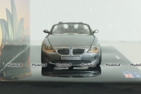 BMW Z4 roadster (E85) 2002, grey, "Flavours of Asia", 80420393159, Minichamps 1:43