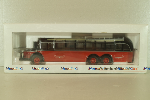Mercedes-Benz O10000 bus 1937, red/black, 12304, Premium Classixxs 1:43 Уценка!
