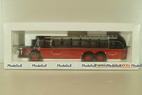 Mercedes-Benz O 10000 bus 1937, red/black, 12304, Premium Classixxs 1:43 Уценка!