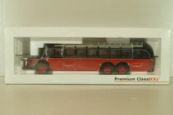 Mercedes-Benz O 10000 bus 1937, red/black, 12304, Premium Classixxs 1:43 Уценка!