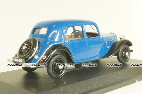 Citroen Traction 7A 1934, dark blue, 6112532, Atlas 1:43